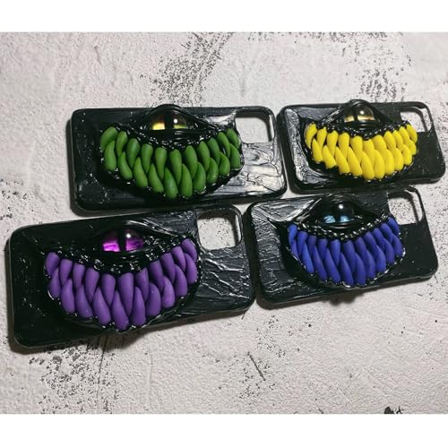 Coque Monster Eye faite main en style sombre unique pour tout modèle de smartphone - 5