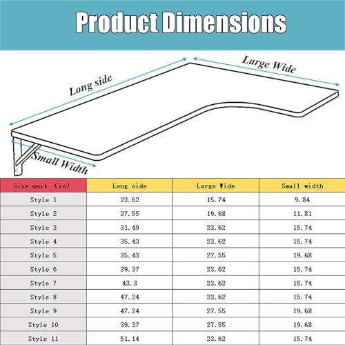 Bureau d'angle pliable compact pour optimiser les petits espaces - 3