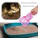 JLEivvi 3 PCS Cat Poop Scoop Durable Cat Litter Scoop Deep Shovel Cat Litter Scooper Litter Tray Scoop Kitty Scoop Pet Poop Cleaning Tool for Pet Poop(Blue,Pink,Black)