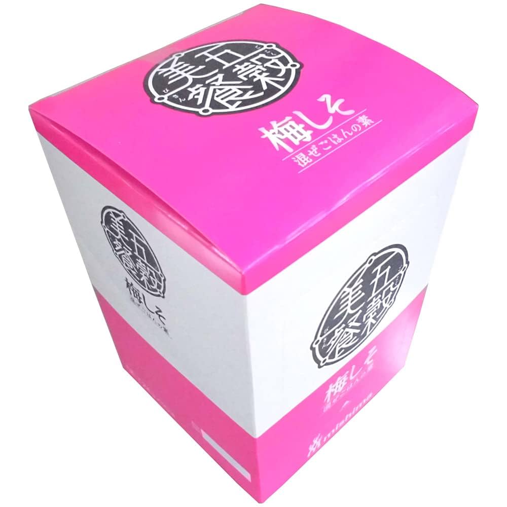 Amazon.co.jp: 三島食品 五穀美餐 梅しそ 24g ×10個 : 食品