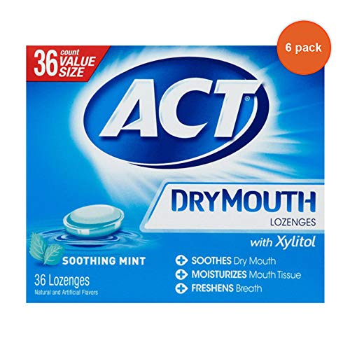 Act Dry Mouth Mint Loz 36 Size 36ct Act Dry Mouth Mint Lozenges 36ct