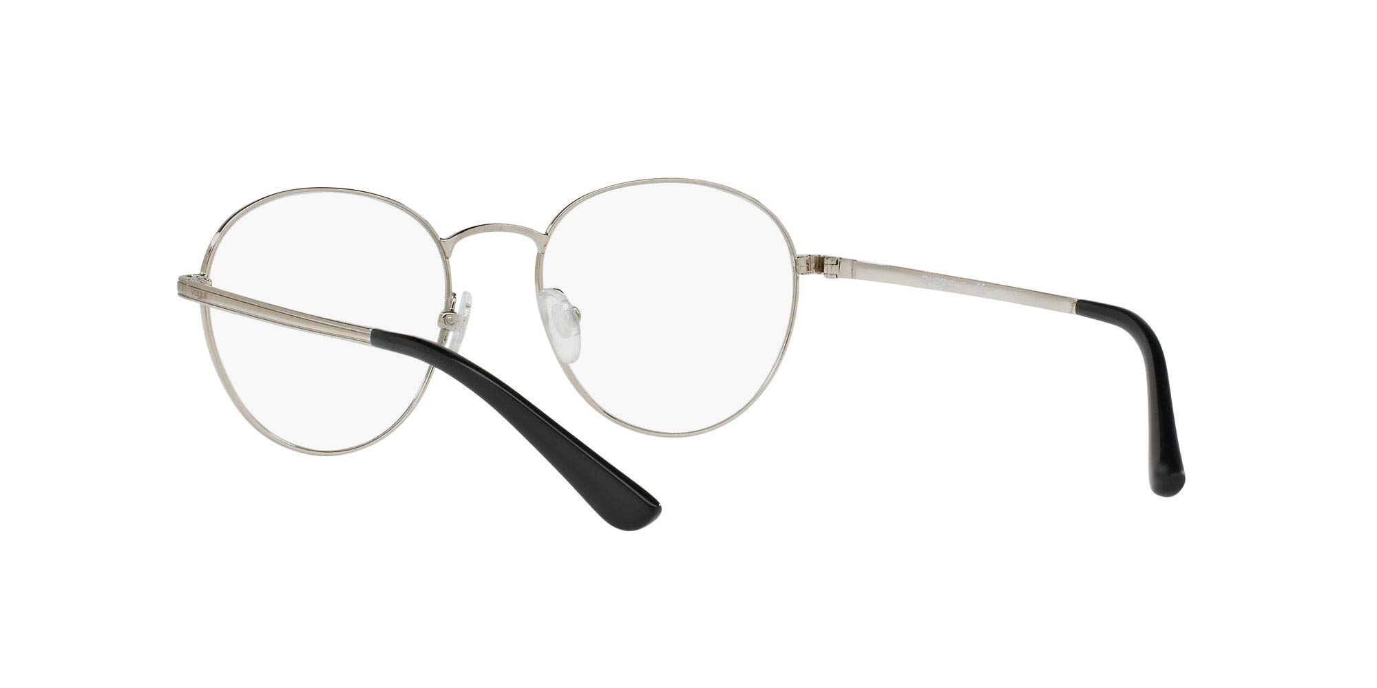 Vogue - VO 4024, Rotondo, metallo, donna, BLACK(352), 52/18/135