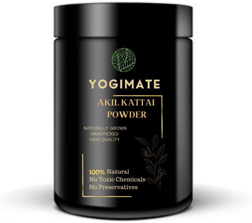 YOGIMATE Akil Kattai Powder - Eagle Wood Dried Powder - Pure & Natural (100 Grams)