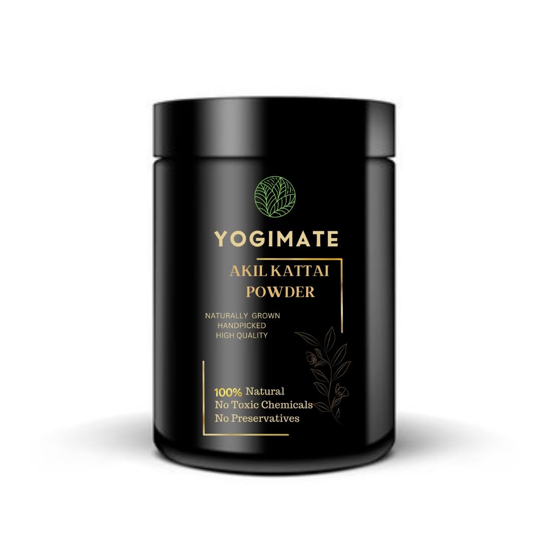 YOGIMATE Akil Kattai Powder - Eagle Wood Dried Powder - Pure & Natural (100 Grams)