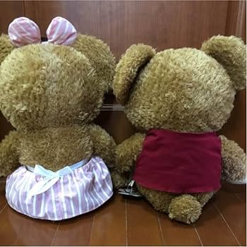 新品未使用 ぬいぐるみ クラシカルキュートベア カフェ 特大 くま ペアセット Amazon.co.jp: ぬいぐるみ クラシカルキュートベア カフェ 特大 くま