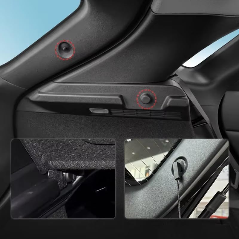 Cubierta de carga para maletero coche Mazda CX-30 antimirones 5