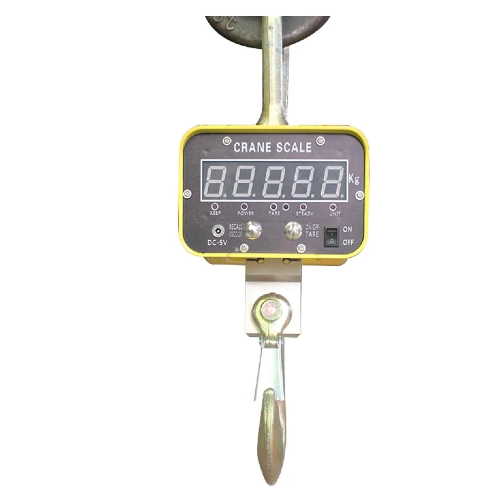 Bilancia elettronica for gru 1000KG/1T 2000KG/2T di precisione wireless sospesa con telecomando for uso diffuso(Wireless meter)