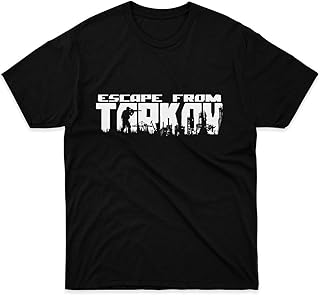 Mens Womens Tshirt Escape from Tarkov Logo Shirts for Men Women Cool