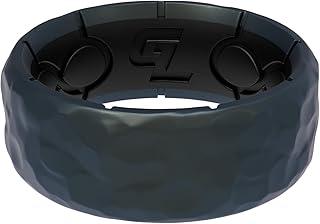 Zeus Anti Stretch Silicone Ring Breathable Silicone Rings for Him and Her, Unique Design, Comfort Fit Ring