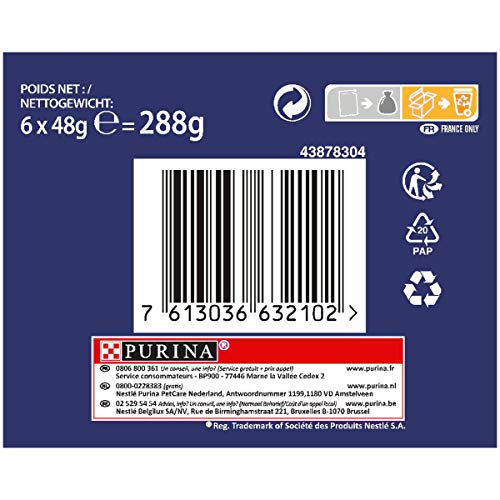 FELIX Soup, Suppe für Katzen mit zarten Stückchen, Geschmacksvielfalt vom Land, 8er Pack (8 x 6 Beutel à 48g) – Bild 6