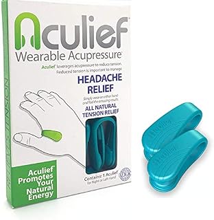 Aculief - Award Winning Natural Headache, Migraine and Tension Relief - Wearable Acupressure
