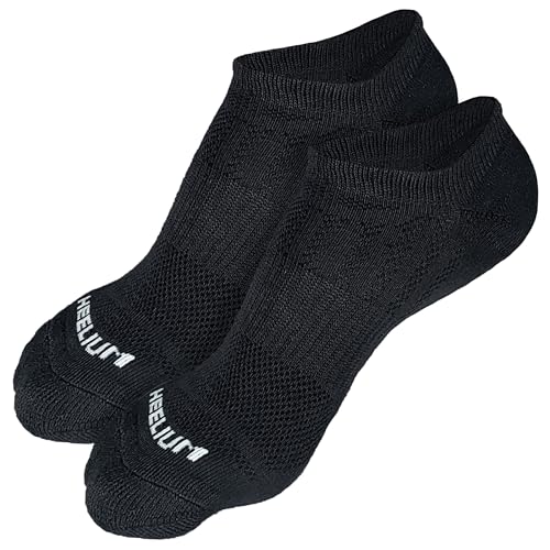 Image of HEELIUM Bamboo Ankle Socks for Men & Women | Ultra-Soft, Odour-Free, Thin & Breathable | 3X Softer than Cotton | Sizes - M (UK 4-8) & L (UK 9-13)