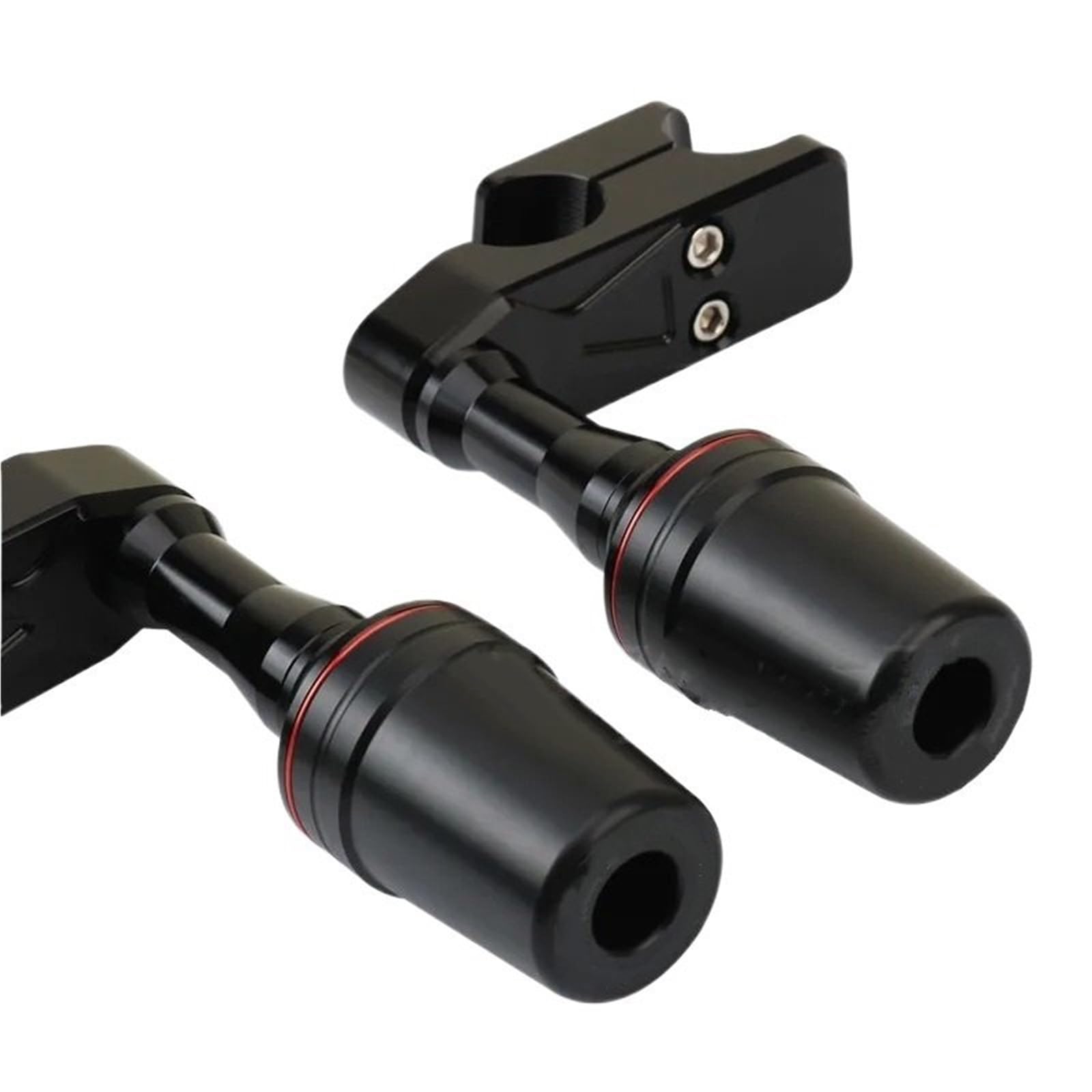Suwaki ramy motocykla Pasuje Do 450SR 450 SR 450NK 450 NK Motocykl Rama Zabezpieczająca Przed Upadkiem Suwak Owiewka Osłona Crash Pad Protector Przednie tylne koło oś widelca suwaki(Red)