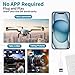 [Apple MFi Certified] USB C to SD Card Camera Reader for iPhone 17,Type C to Memory Card Reader Trail Camera Viewer SD Card Adapter for iPhone 17/17 Pro/17 Pro Max/16 Pro Max/15 Pro Max,Plug and Play
