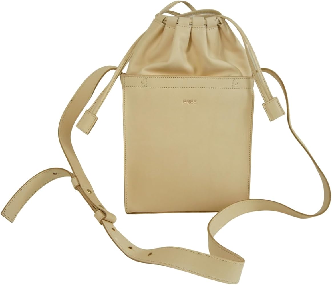 Amazon | [BREE] [ブリ―]ショルダーバッグ クロスボディ ヌメ革 巾着
