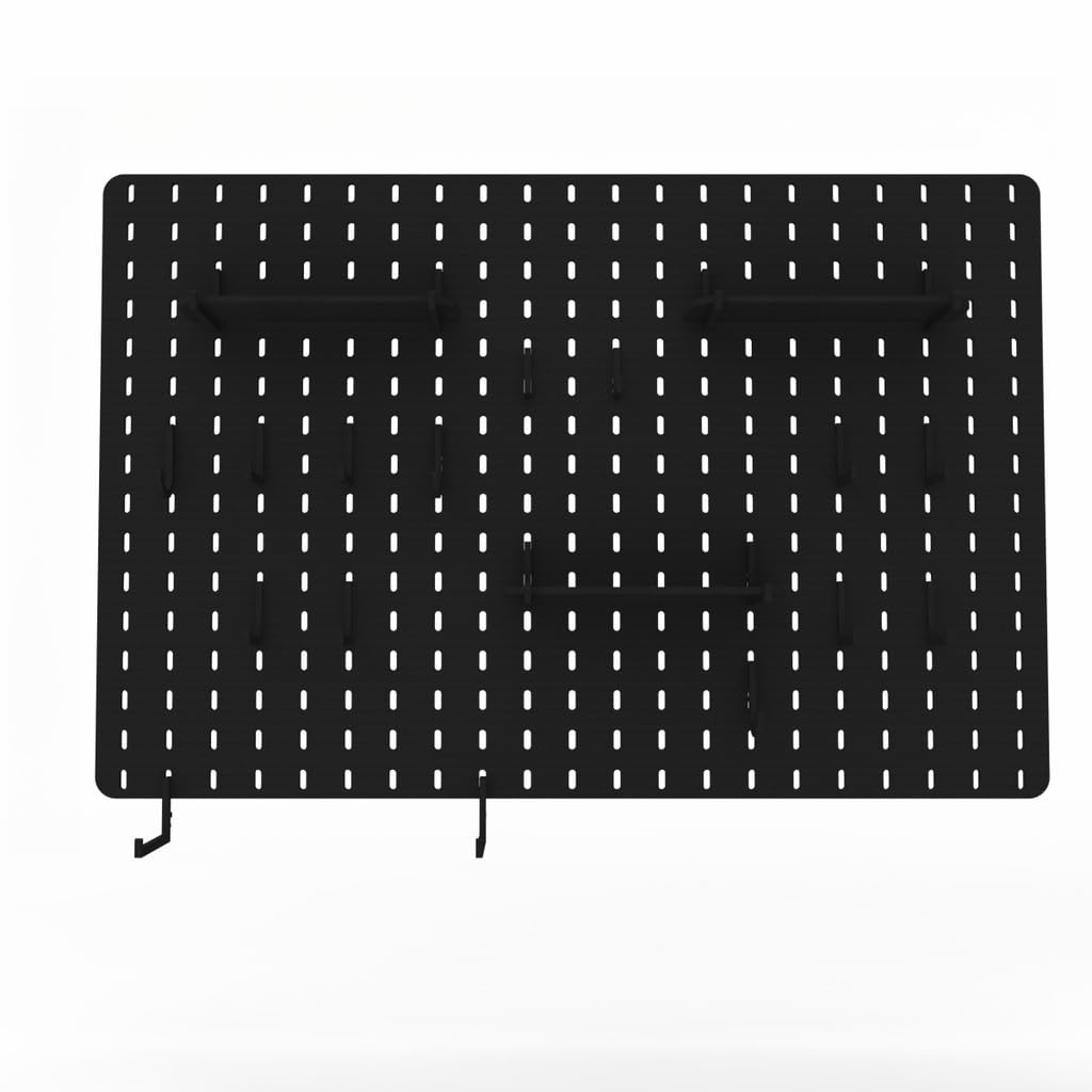 Pegboard Mdf Setup Gamer Home Office Preto pegboard para Setup Gamer e Home Office, Organize com Estilo e Funcionalidade