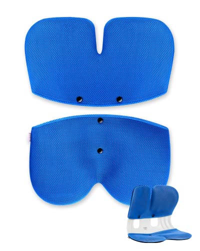 Curble Cover [Adult] Detachable Cover For Adult Chair, Ergonomic Chair Back Support And Lumbar Support (Blue) #TOP3