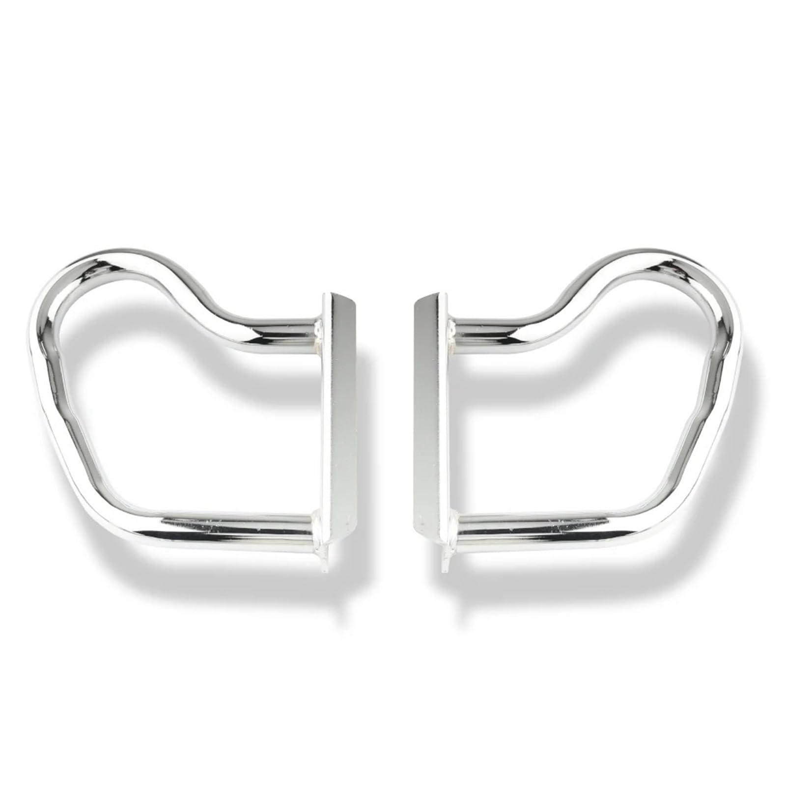 Motorrad Sturzbügel Für V9 Für Roamer V9 Für Bobber 2016-2024 Motor Schutz Crash Bar Bars Stoßstange Schutz Motorrad Crash Bar(Silver)