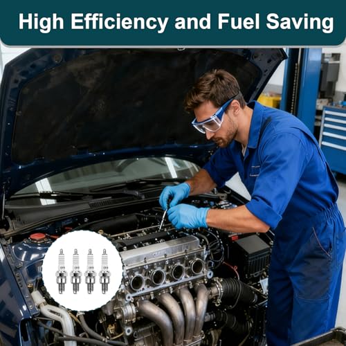 4 Stück Zündkerze NGK CR7HSA, Zündkerzen für Roller, Universal Ersatz für Scooter Mofa Motorrad Rasenmäher Freischneider Motorsäge Heckenschere Benzinmotor Geräte 2-Takt 4-Takt Motoren Zündkerze