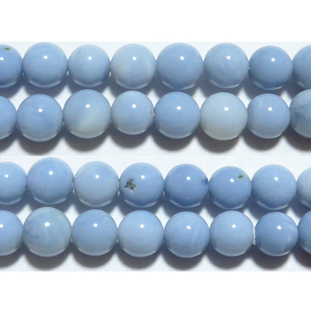 Amazon.co.jp: オーウィーブルーオパール 丸玉 7.5mm A- 天然石 天然石 
