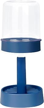Toothbrush Holder for Bathroom, Height Adjustable Toothbrush Holder Stand with Tooth Brush Cup, Compatible with Conventional, Electric Toothbrushes, Toothpaste Storage Holder Blue