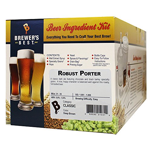 Brewer's Best Kit de ingredientes de Porter robusto