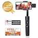 Produktbild Rollei Smartphone Gimbal Steady Butler Mobile - 3 Achsen Schwebestativ (Stabilisator/Steadycam) für Smartphones mit integrierter Power Bank und. App mit vielen Funktionen