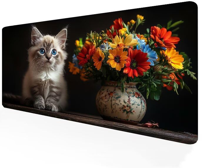 Grand tapis souris 900x400 pour le télétravail et le coin gaming
