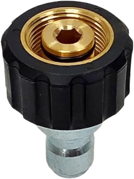 proven part Quick Connect Plug M22 FPT X 3/8 in. for Spray Gun Inlets and Pump Outlets Coupler