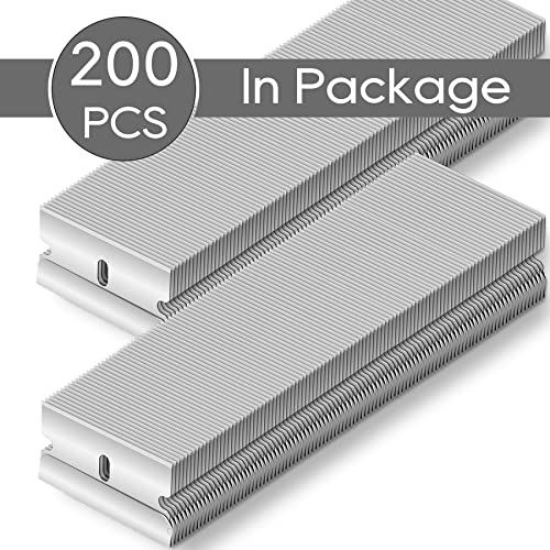 Rexbeti 200Pcs Single Edge Razor Blades, Industrial Razor Blades For Scraper, Suitable For Removing Labels, Decals, Stickers And Old Paint #TOP6