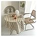 JJYGDYG obrus wystrój domu obrus retro obrus w kratę obrus piknikowy stół dekoracja kuchenna restauracja (kolor: F, specyfikacja: 70 x 100 cm)