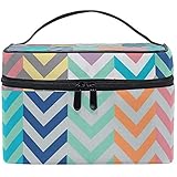 Carcaj lleno de flechas que coinciden con galones, bolsa de cosméticos, maquillaje de viaje, estuches de tren, organizador de almacenamiento