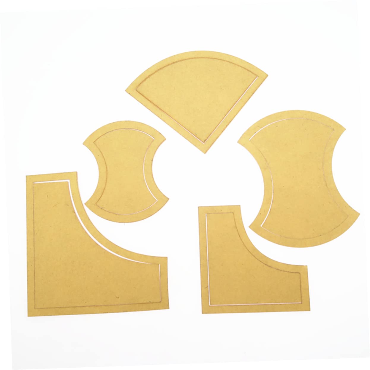 81piezas Plantilla De Acolchado Transparente Para Patchwork y De Costura Para Manualidades
