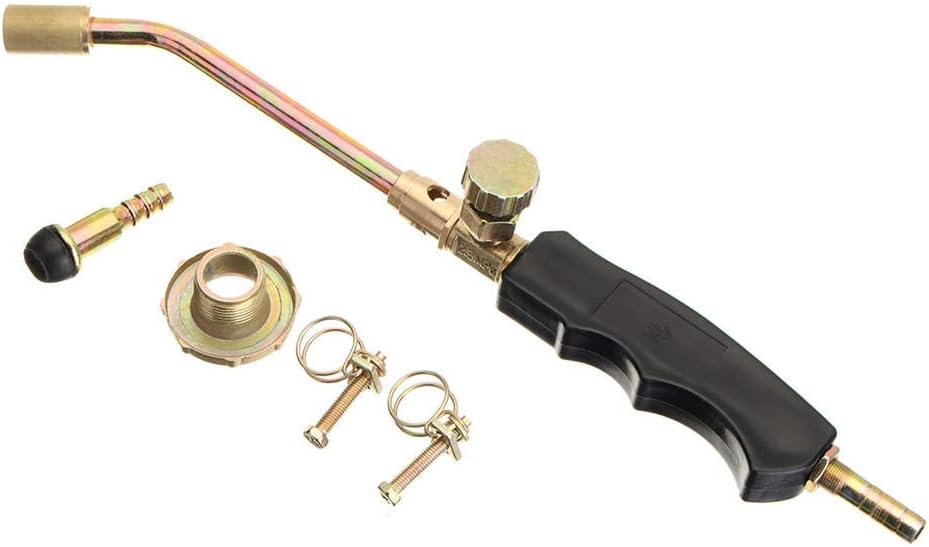 15-65 Heating Torch Propane Butane Gas Flame Blow Plunber Roofing Soldering Gun Flamethrower (15)