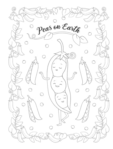 Creative Haven Romaine Calm & Carrot on Coloring Book: Put a Little Pun in Your Life!