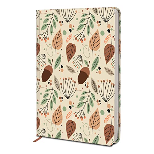 Image of Jhingalala Hardbound Cover Personal Diary | Flower Pattern Theme Printed A5 Journal For Girls (20 x 14.5 cm, 80 GSM, 192 Ruled Pages)