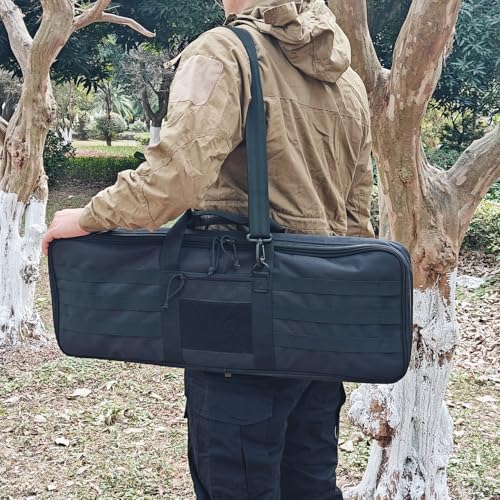 XTACER Tactical Bow Case MOLLE Recurve Takedown Bow Case Fully Padded Case (Black) by XTACER - Image 2