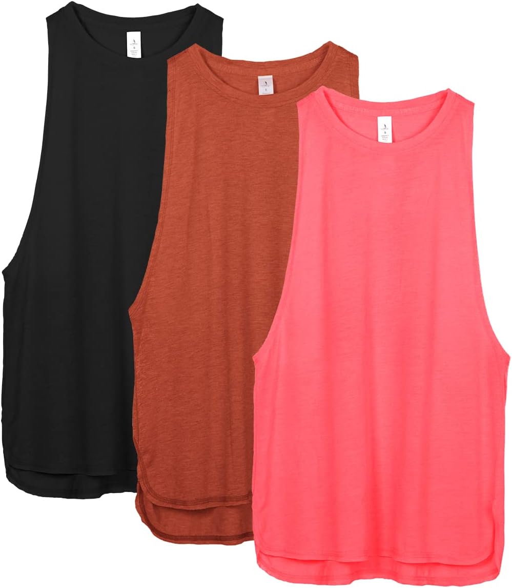 Workout Tank Tops for Women - Running Muscle Tank Sport Exercise Gym Yoga Tops Athletic Shirts