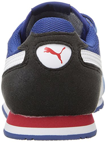 Image of Puma Unisex Cabana Racer Mesh V PS Casual Athletic Sneaker (Little Kid /Big Kid), True Blue /Puma White, 3.5 M US Big Kid