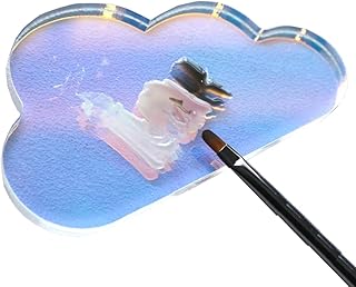 Paleta de arte de uñas acrílicas, forma de nu...