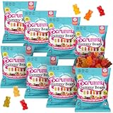 Scrummy Sugar Free Gummy Bears Pack of 8 Bags - 1.8 Oz Bags - Sugar-Free Gummies, No Sugar Alcohols, No Chemical Sweeteners, No artificial Colors or Flavors, Gluten-Free, Keto-Friendly Candy