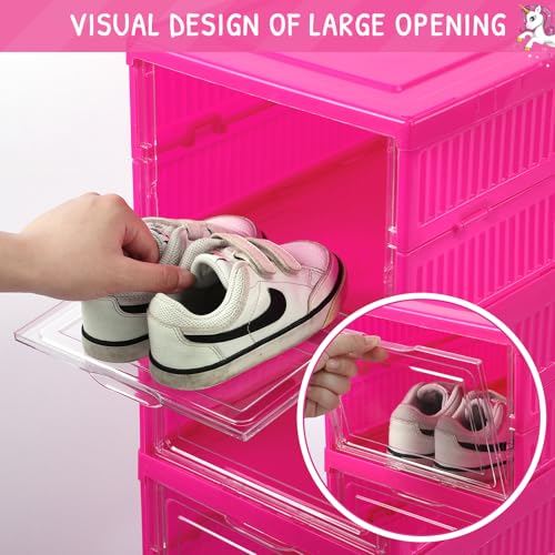 Wonderjune 1 Pcs 6 Shelf Daily Weekly Clothes Organizer for Kids,Cute by Wonderjune - Used condition - Image 5