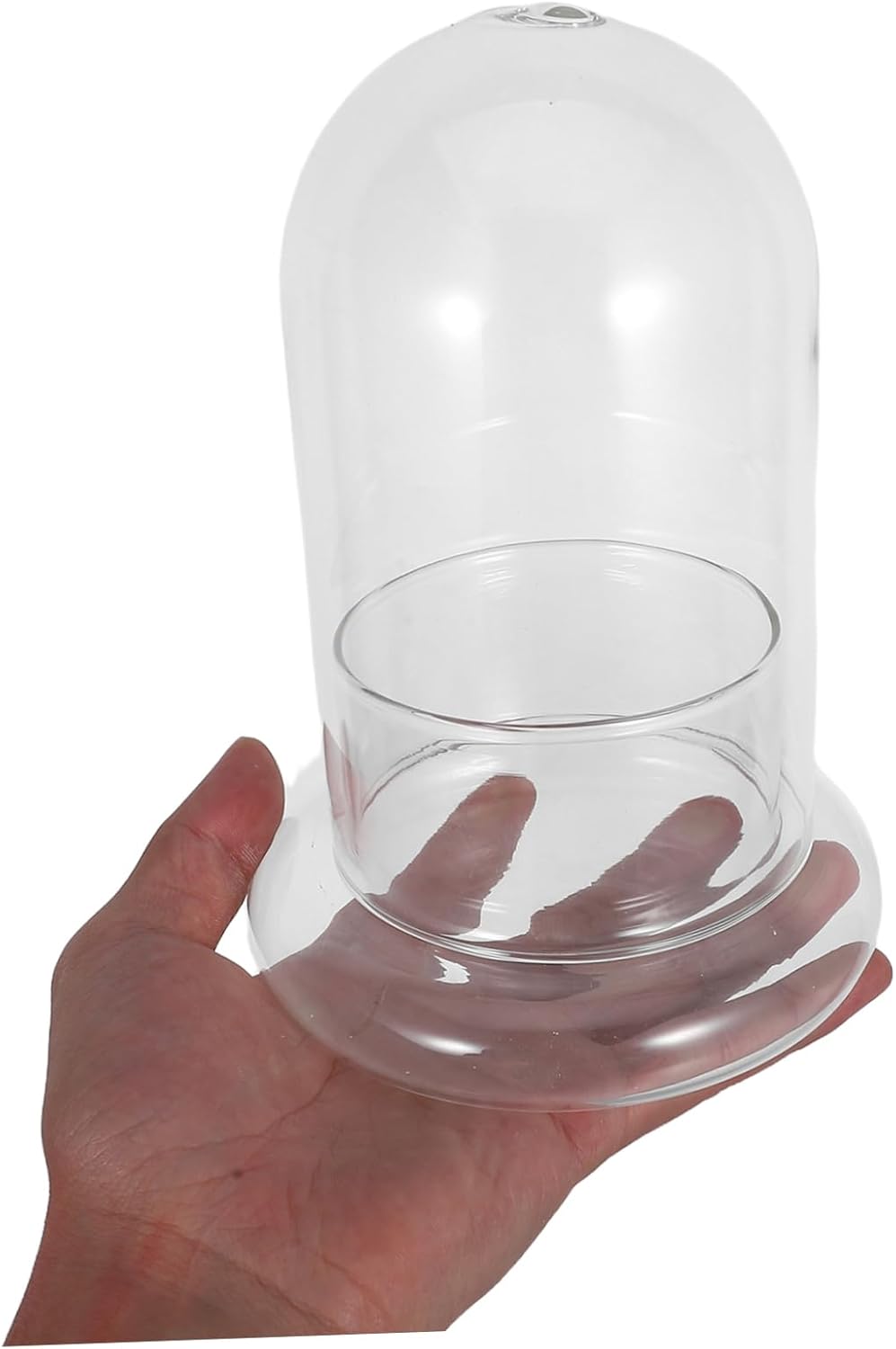 2pcs Micro Landscape Ecological Bottle Glass Jar with DIY Terrarium Decoration for Home Office Borosilicate Glass Eco Bottle for Miniature Plants and Ornaments