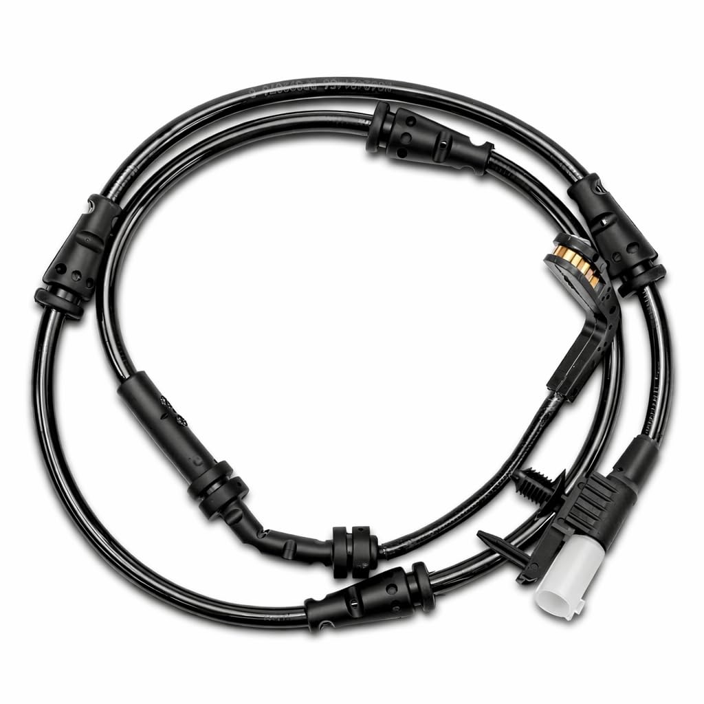 Rear Driver or Passenger Brake Pad Wear Sensor Compatible with Jaguar E-Pace Land Rover Discovery Sport, for Range Rover Evoque, Replacement# LR092060 J9C2076 355253431 A1199038
