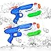 Produktbild Toyvian Wasserpistole,2Pack 8-10m Reichweite Wassertank 850ml / 1050ml Sommer Strand Pool Spielzeug für Sommer Outdoor Partys, Freibad, Garten und Strand