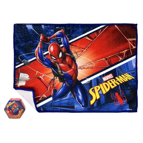 Mantel mágico Spiderman Marvel de tela de desayuno almuerzo 40 x 30 cm