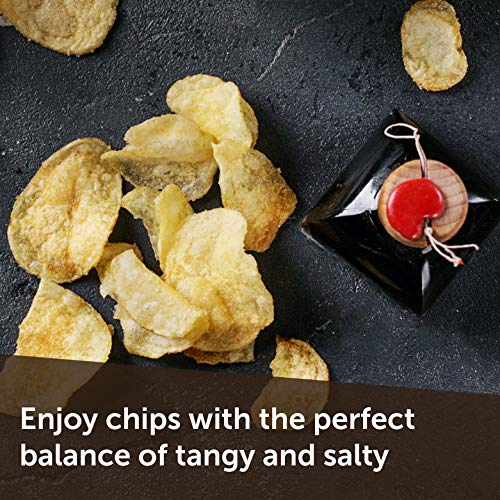 Utz Potato Chips, Salt & Vinegar – 1 Oz. Bags (60 Count) – Crispy Potato Chips Made From Fresh Potatoes, Crunchy Individual Snacks To Go, Cholesterol Free, Trans-Fat Free, Gluten Free Snacks #TOP1