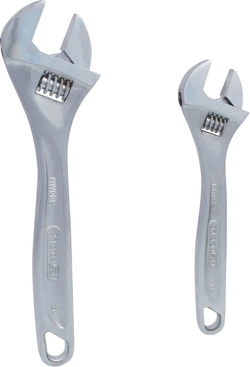 KS Tools 577.0299 Juego de llaves inglesas, ajustables, 2 pzs