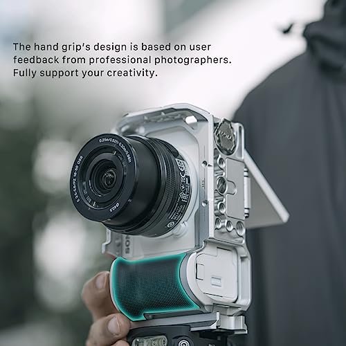 Tilta ZV-E1 Cage,Full Camera Cage Compatible with Sony ZV-E1 with Built-in Handgrip High Compatibility and Lightweight - Image 3