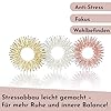 Nordstern Akupressurringe 10er Pack - Anti Stress Massage Ringe für Finger - Hilfsmittel zur Selbstmassage gegen Muskelverspannungen #1